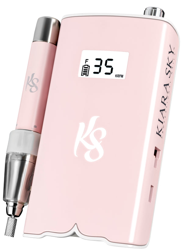 KS RECHARGABLE NAIL DRILL - PINK